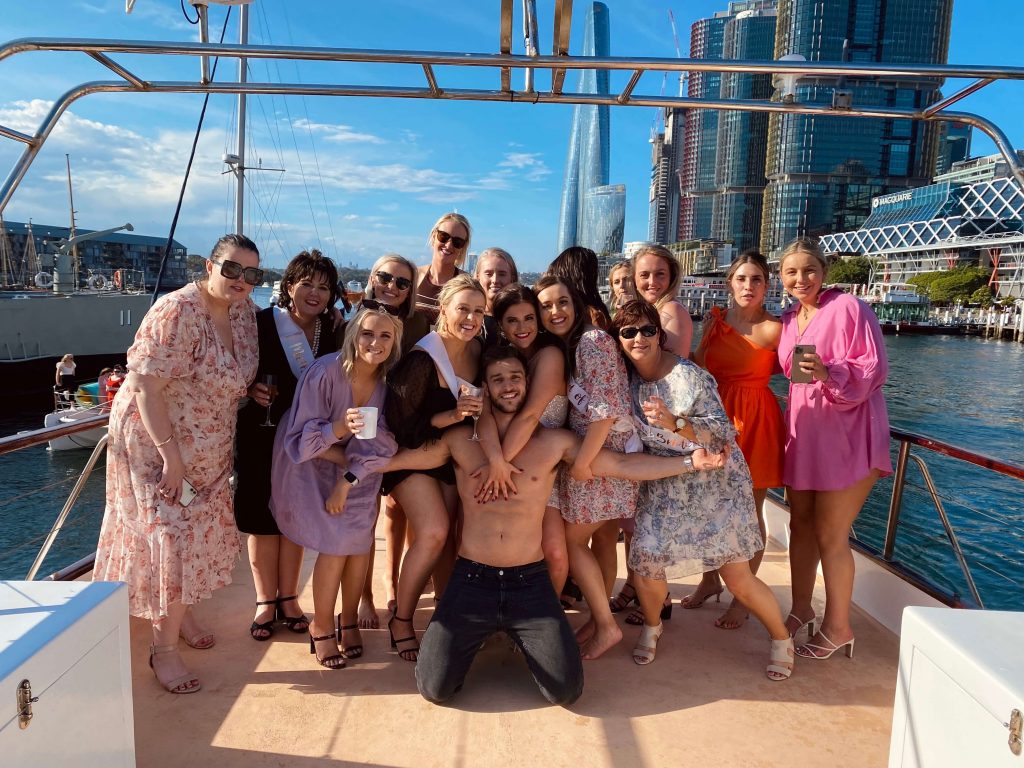 Topless waiter hens party cruises