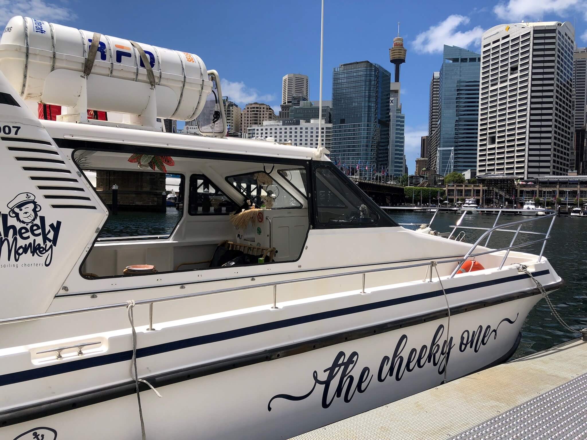 Cheeky Monkey Boat Sydney