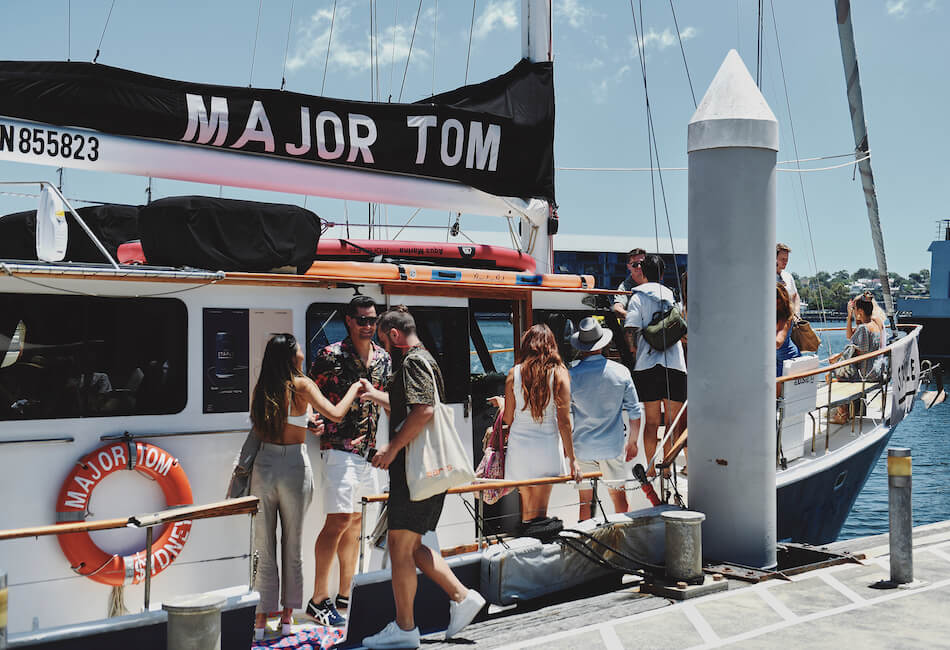 Major Tom boat hire sydney