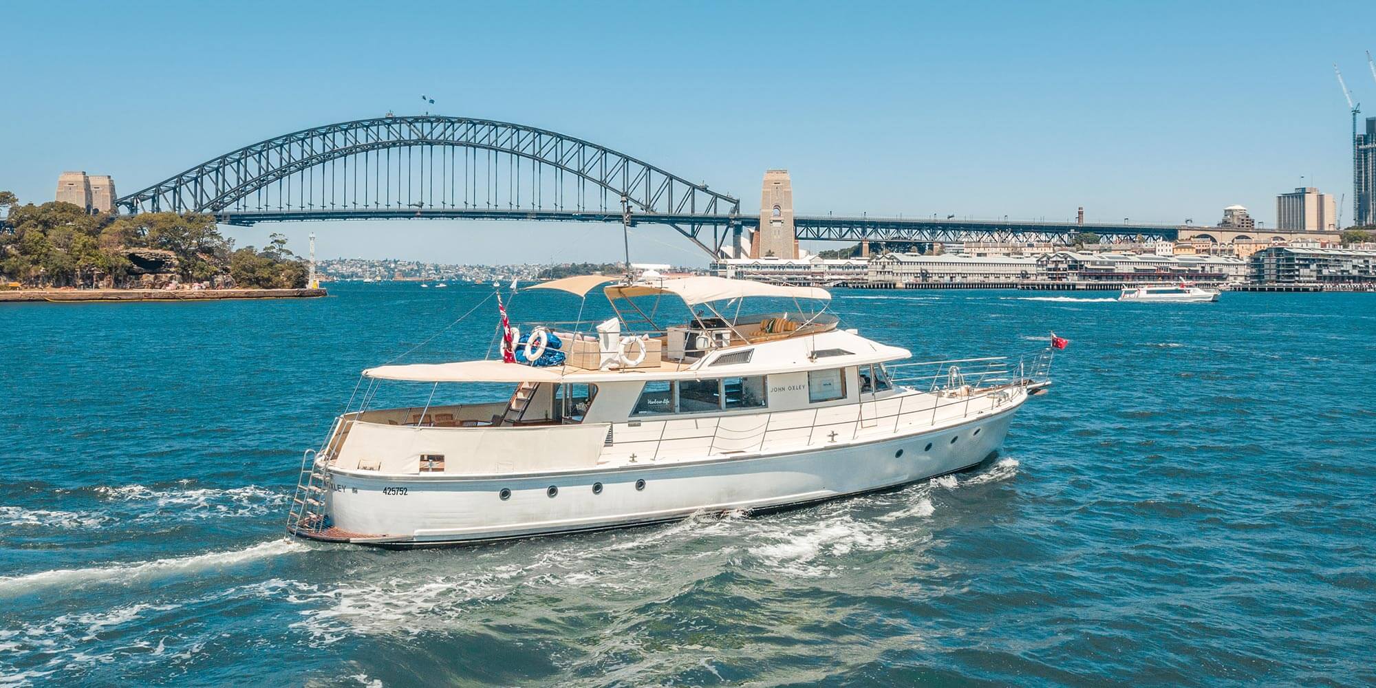 John Oxley boat hire Sydney